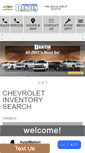 Mobile Screenshot of dantinchevrolet.com